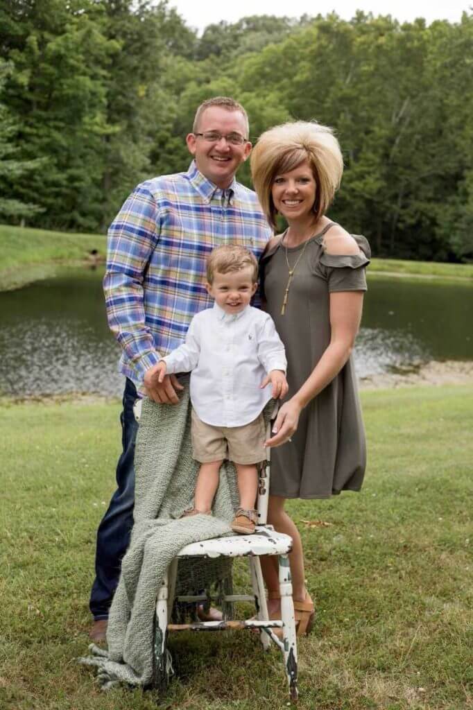 Dr. Brandon Miller and family