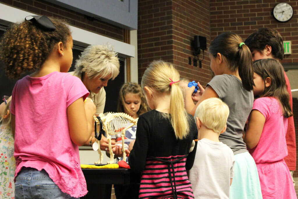 Dr. Christina Wilson pictured at the Family Program Series