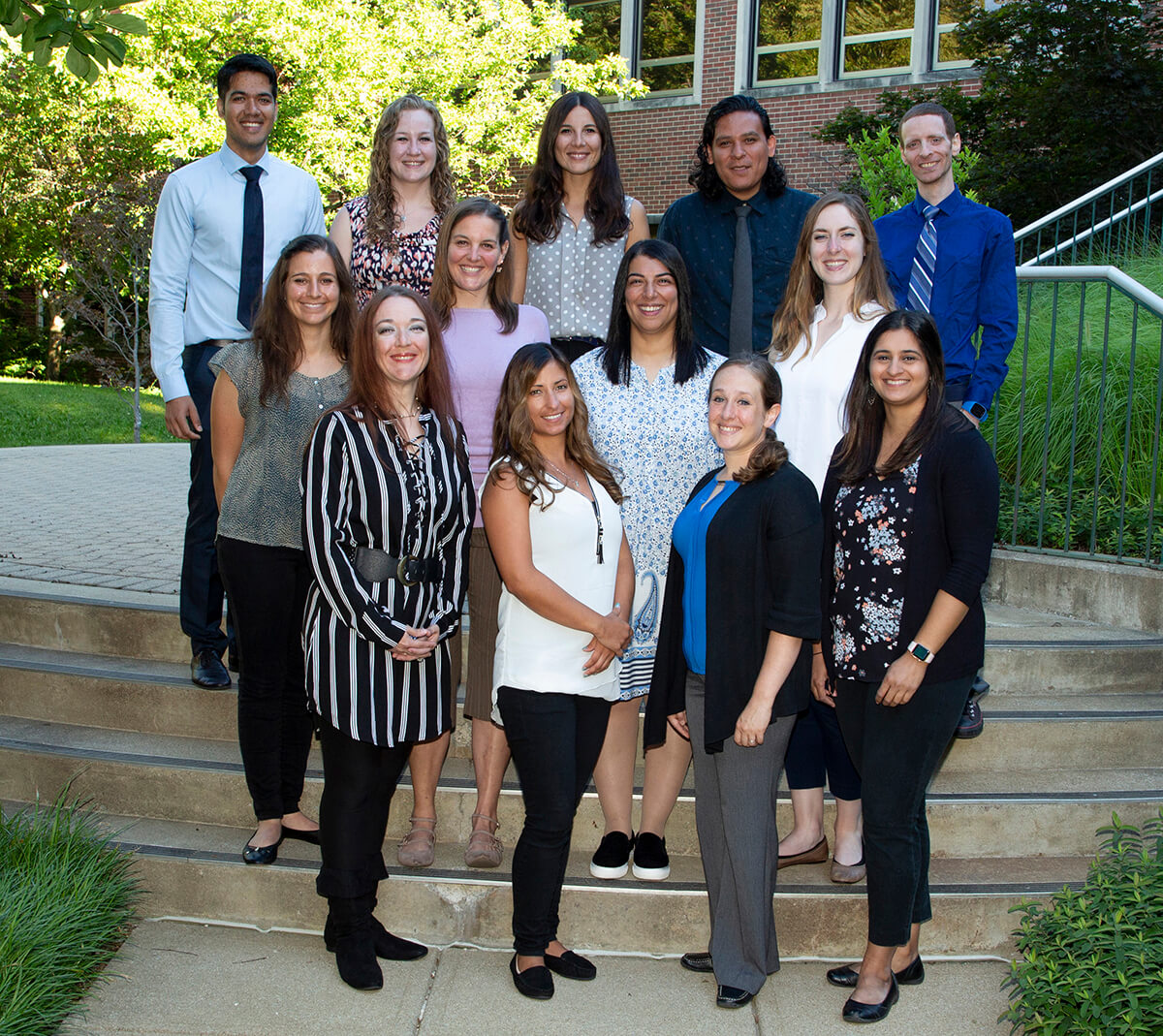Clinical residents and cardiology intern pictured