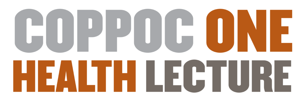 Promotional graphic for a health lecture event.