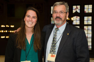 Dr. Gert Breur pictured with Claire Kilmer