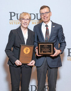 Drs. Jean Stiles and Harm HogenEsch pictured