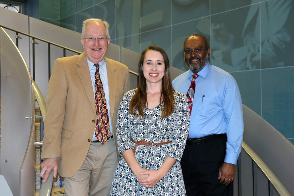 Krannert educators and program manager pictured