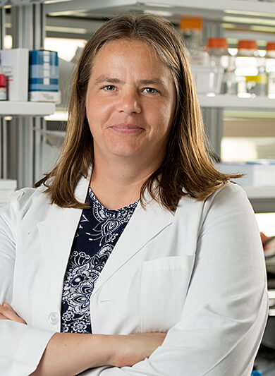 Dr. Little pictured in her lab