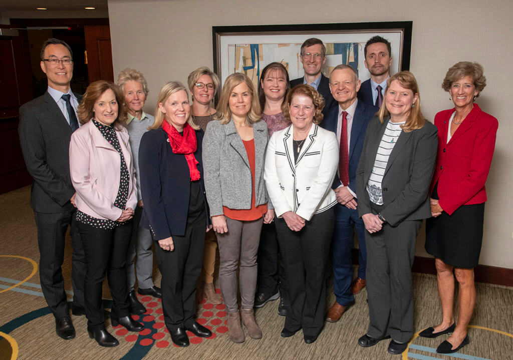 AAVMC Presidential Award for Meritorious Service recipients join together for a group photo