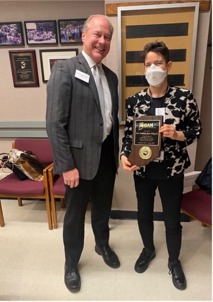 Dr. Sandra San Miguel Recognized for Service to the Indiana Board of Animal Health | Purdue University College of Veterinary Medicine - Vimarsana News