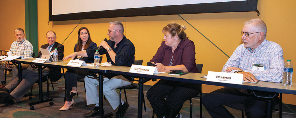 panel members pictured