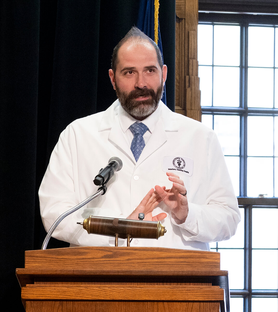 White Coat Ceremony Signals Approach of Clinical Year for Thirdyear Veterinary Students