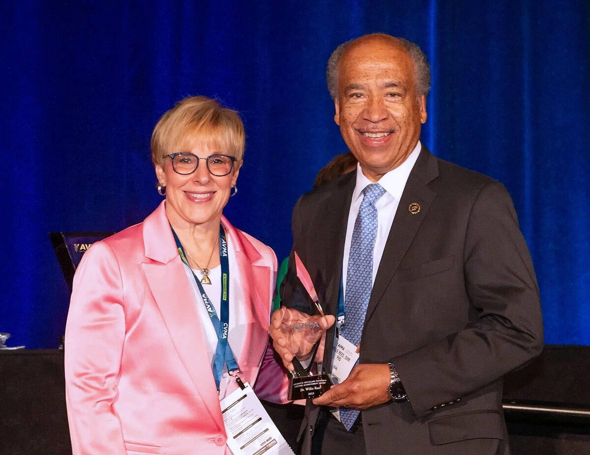 Purdue Veterinary Dean Receives Inaugural AVMA Award for Lifetime