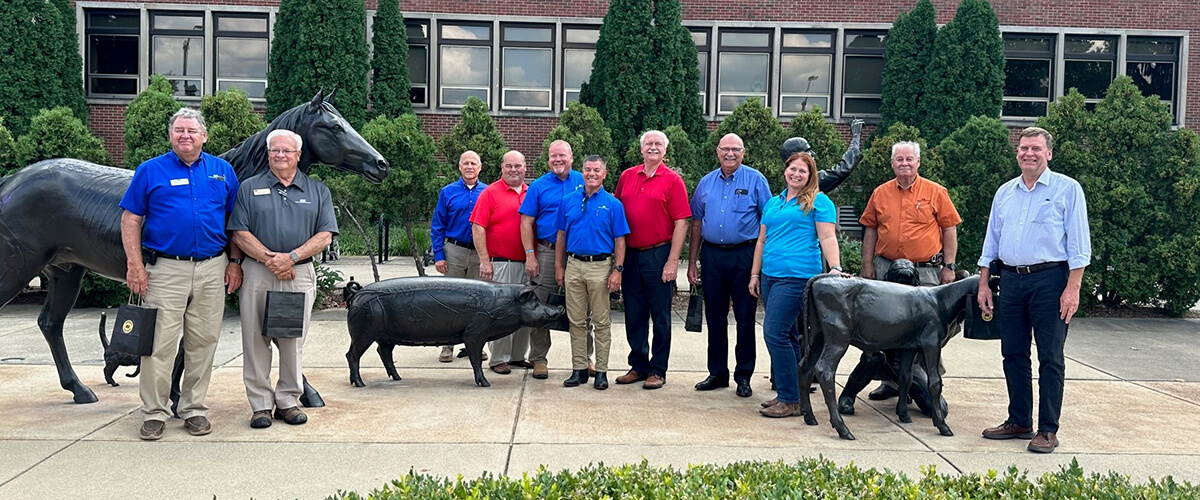 Indiana Farm Bureau Board Tours New Veterinary Hospitals That Reflect