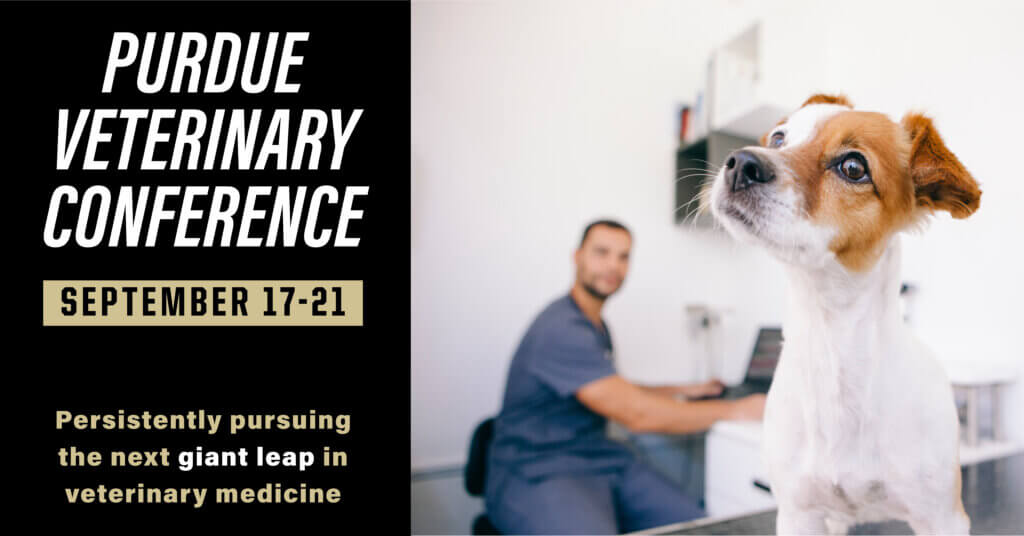 Purdue Veterinary Conference taking place September 17-21