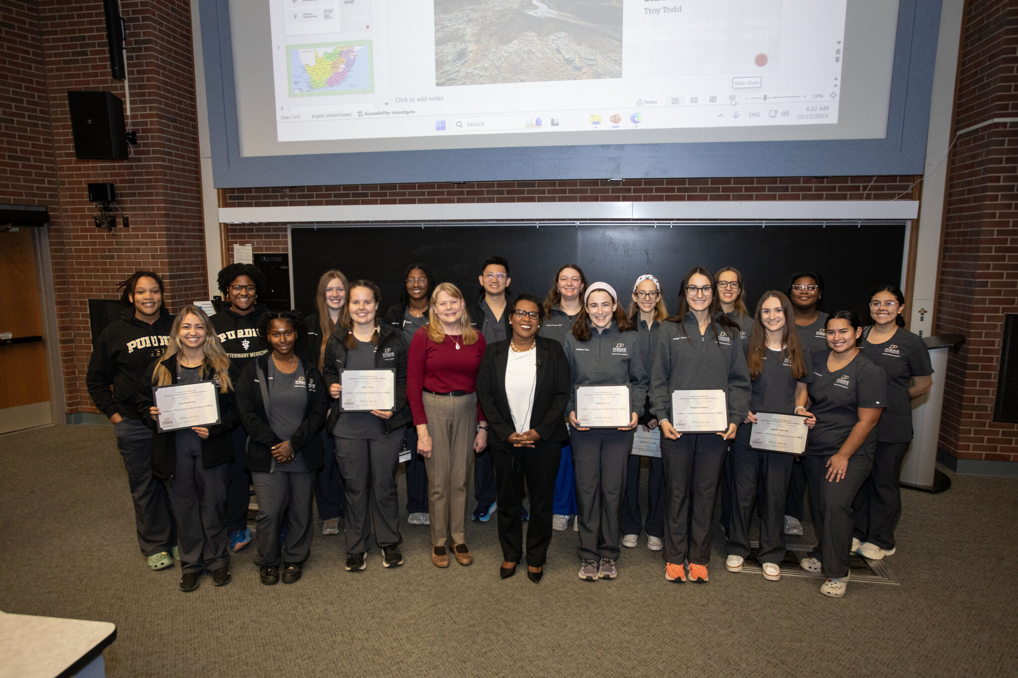 Students Honored for Completing Diversity and Inclusion Certificate