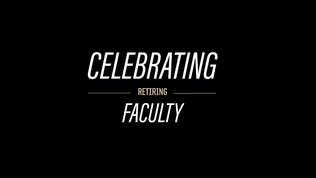 Celebrating Retiring Faculty Banner