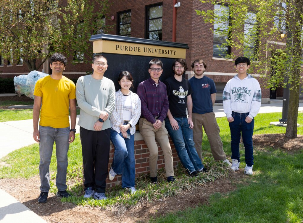Xu Laboratory Team: (left to right): Akhil Pinnapareddy, Dongkai Guo, Yanru Ji, Ranjie Xu, Oliver Johnson, Connor Meek, Raymond Pan