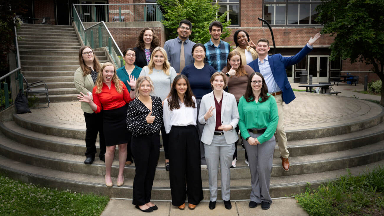 New PVH interns and pharmacy residents