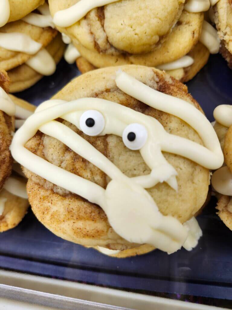 Cinnamummy Roll Cookies by Megan Brashear, ICU/ER Technician Supervisor, tied with two other entries as OVERALL winners in the Best Taste category.