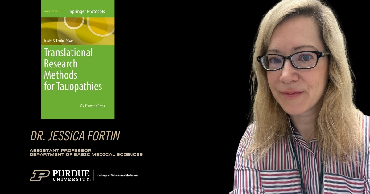 graphic of a woman on the right side of the photo, whose name is listed on the left side of the photo "Dr. Jessica Fortin" under a green book cover