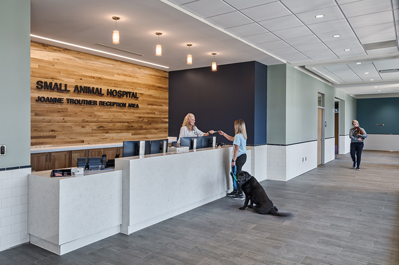 Reception Area - College of Veterinary Medicine - Purdue University
