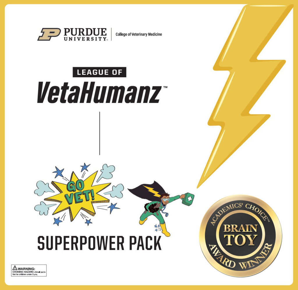Go Vet! SuperPower Pack Box. Winner of A Brain Toy Award