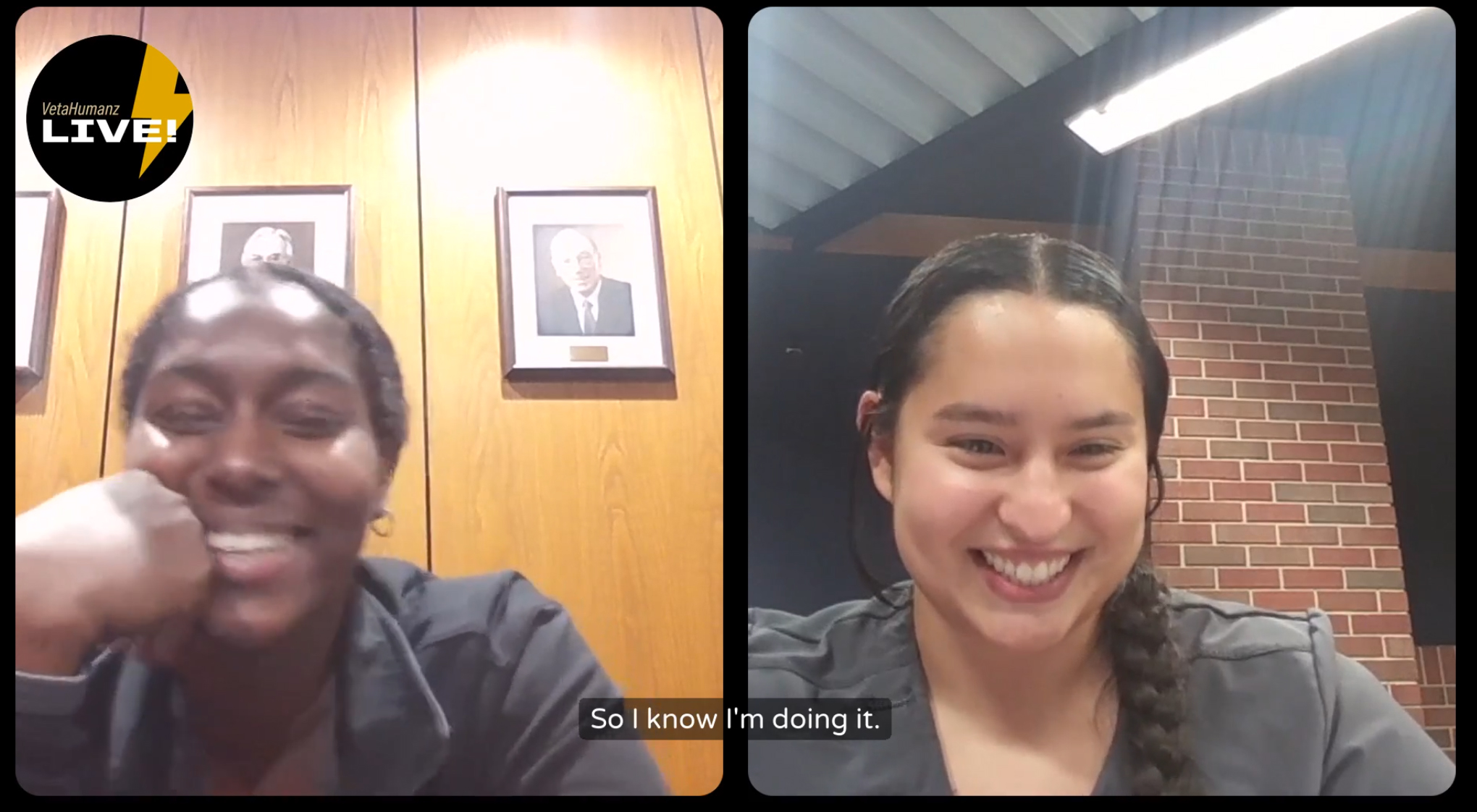 Nailah Smith and Victoria Menendez