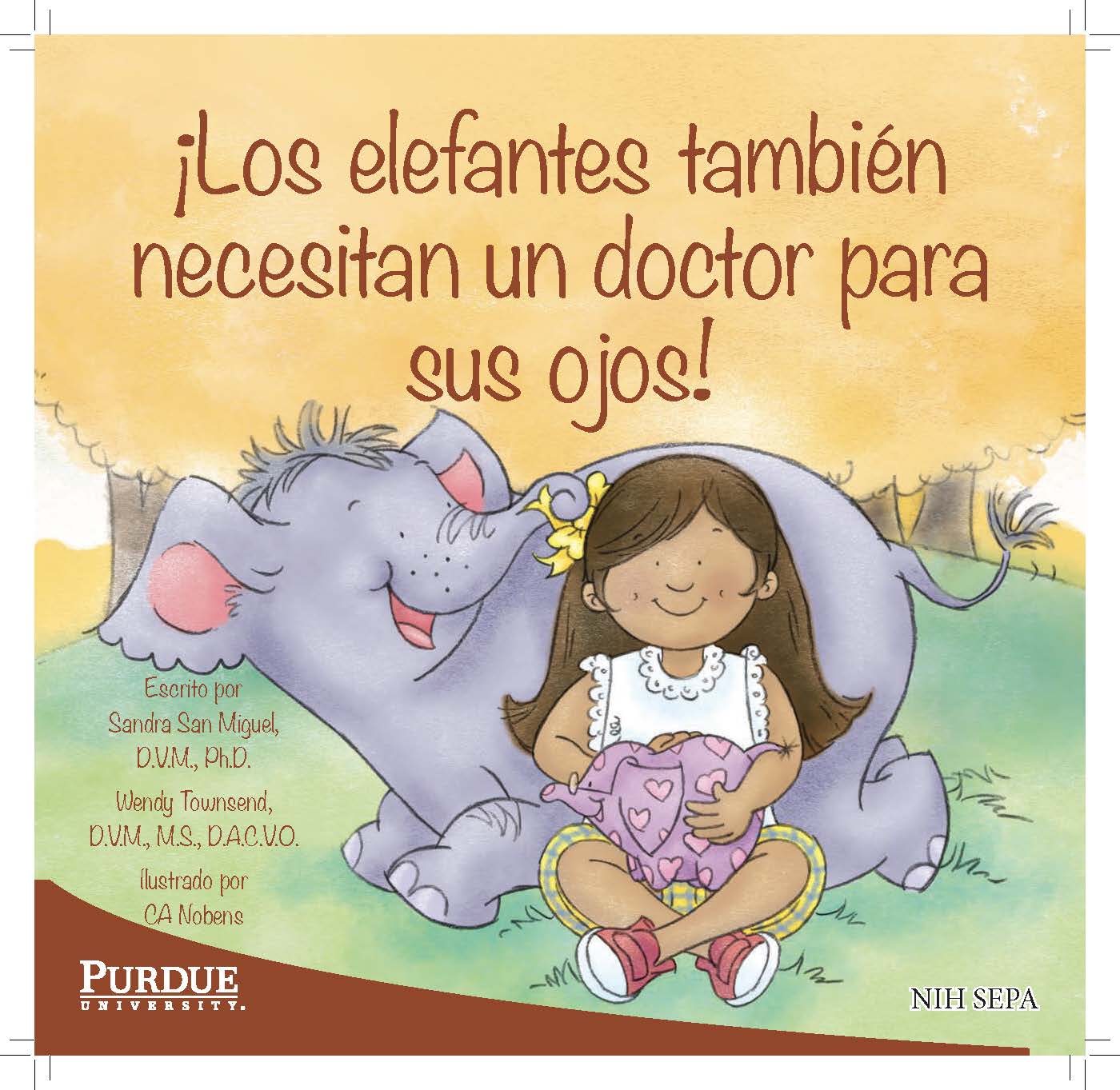 A smiling girl sits with a friendly elephant who hugs her with its trunk.