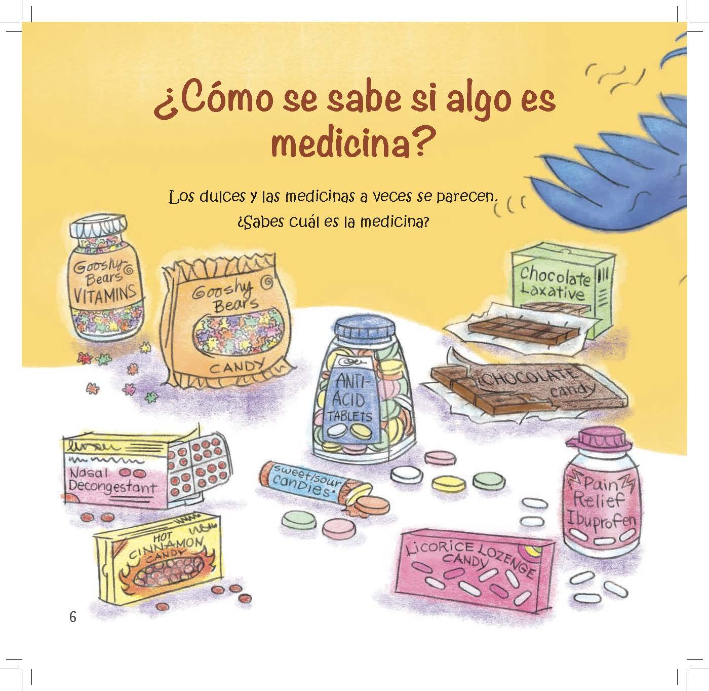 Bottles of candy and medicine that look similar illustrate how they can be easily confused.